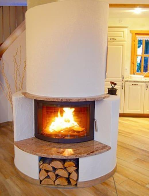 Ferienhaus Sonnenblick Entspannung Mit Sauna Kamin Und Balkon ゾンネベルク エクステリア 写真